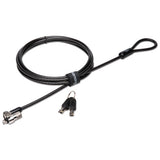 Kensington® Microsaver 2.0 Keyed Laptop Lock, 6ft Steel Cable, Silver, Two Keys freeshipping - TVN Wholesale