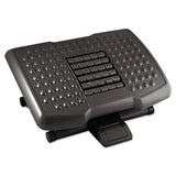 Kantek Premium Adjustable Footrest With Rollers, Plastic, 18w X 13d X 4h, Black freeshipping - TVN Wholesale