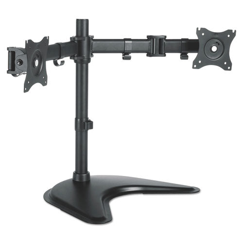 Kantek Dual Monitor Articulating Desktop Stand, For 13" To 27" Monitors, 32" X 13" X 17.5", Black, Supports 18 Lb freeshipping - TVN Wholesale