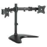 Kantek Dual Monitor Articulating Desktop Stand, For 13" To 27" Monitors, 32" X 13" X 17.5", Black, Supports 18 Lb freeshipping - TVN Wholesale