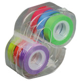 LEE Removable Highlighter Tape, 1-2" X 720", Assorted, 6-pk freeshipping - TVN Wholesale