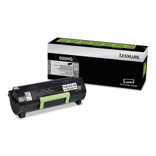 Lexmark™ 50f0h0g Unison High-yield Toner, 5,000 Page-yield, Black freeshipping - TVN Wholesale