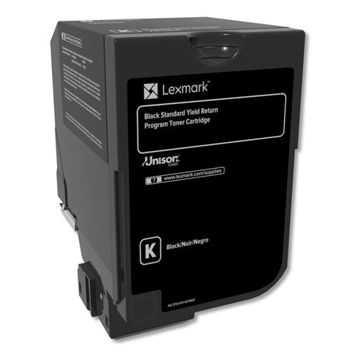Lexmark™ 74c10y0 Return Program Unison Toner, 3,000 Page-yield, Yellow freeshipping - TVN Wholesale