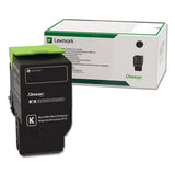 Lexmark™ 78c1uk0 Return Program Toner, 10,500 Page-yield, Black freeshipping - TVN Wholesale