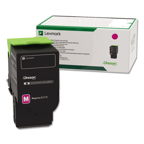 Lexmark™ 78c1um0 Return Program Toner, 7,000 Page-yield, Magenta freeshipping - TVN Wholesale