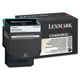 Lexmark™ C540h2kg High-yield Toner, 2,500 Page-yield, Black freeshipping - TVN Wholesale