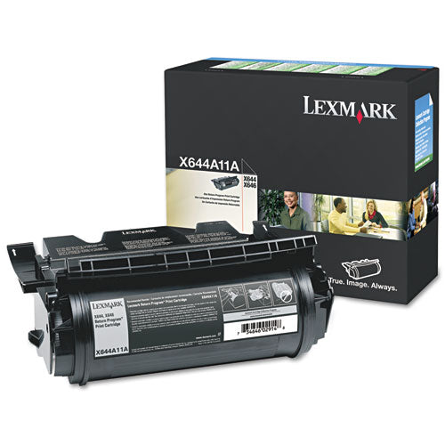 Lexmark™ X644x11a Return Program Extra High-yield Toner, 32,000 Page-yield, Black freeshipping - TVN Wholesale
