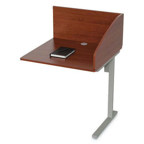 Linea Italia® Study Carrell Add On, 1-leg, 31.25 X 23.25 X 45.25, Cherry freeshipping - TVN Wholesale
