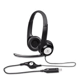 Logitech® H390 Usb Headset W-noise-canceling Microphone freeshipping - TVN Wholesale