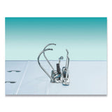 Leitz® European A4 Lever-arch Two-ring Binder, 3" Capacity, 11.7 X 8.27, Black Marble freeshipping - TVN Wholesale