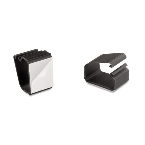 Cord Away® Self-adhesive Wire Clips, Black, 6-pack freeshipping - TVN Wholesale