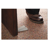 Master Caster® Big Foot Doorstop, No Slip Rubber Wedge, 2.25w X 4.75d X 1.25h, Beige freeshipping - TVN Wholesale