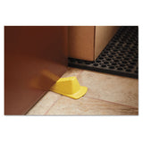 Master Caster® Giant Foot Doorstop, No-slip Rubber Wedge, 3.5w X 6.75d X 2h, Safety Yellow freeshipping - TVN Wholesale