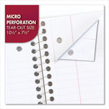 Mead® Spiral Notebook, 3-hole Punched, 1 Subject, Wide-legal Rule, Randomly Assorted Covers, 10.5 X 7.5, 70 Sheets freeshipping - TVN Wholesale