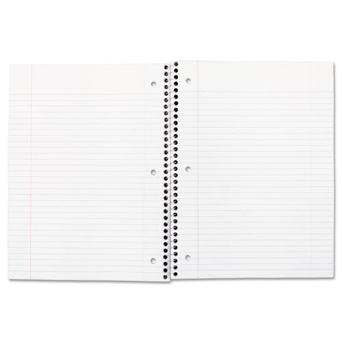 Mead® Spiral Notebook, 3-hole Punched, 1 Subject, Medium-college Rule, Randomly Assorted Covers, 10.5 X 7.5, 70 Sheets freeshipping - TVN Wholesale