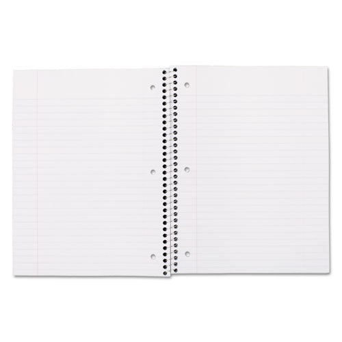 Mead® Spiral Notebook, 3-hole Punched, 1 Subject, Wide-legal Rule, Randomly Assorted Covers, 10.5 X 7.5, 100 Sheets freeshipping - TVN Wholesale