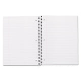 Mead® Spiral Notebook, 3-hole Punched, 1 Subject, Wide-legal Rule, Randomly Assorted Covers, 10.5 X 7.5, 100 Sheets freeshipping - TVN Wholesale