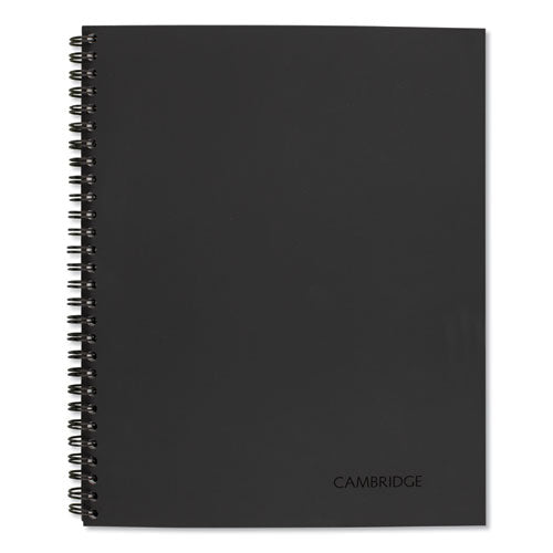 Cambridge® Wirebound Guided Meeting Notes Notebook, 1 Subject, Meeting-minutes-notes Format, Dark Gray Cover, 11 X 8.25, 80 Sheets freeshipping - TVN Wholesale