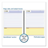 Cambridge® Wirebound Guided Meeting Notes Notebook, 1 Subject, Meeting-minutes-notes Format, Dark Gray Cover, 11 X 8.25, 80 Sheets freeshipping - TVN Wholesale