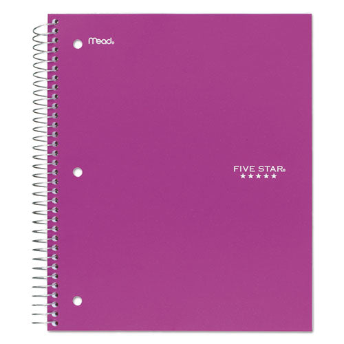 Five Star® Wirebound Notebook, 5 Subject, 8 Pockets, Medium-college Rule, Randomly Assorted Covers, 11 X 8.5, 200 Sheets freeshipping - TVN Wholesale