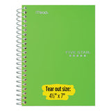 Five Star® Wirebound Notebook, 1 Subject, Medium-college Rule, Randomly Assorted Covers, 7 X 4.38, 100 Sheets freeshipping - TVN Wholesale