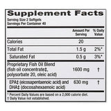 MegaRed® Advanced Triple Absorption Omega-3 Softgel, 80 Count freeshipping - TVN Wholesale