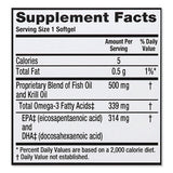 MegaRed® Advanced 4-in-1 Omega-3 Softgel, 500 Mg, 80 Count freeshipping - TVN Wholesale