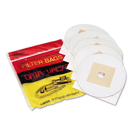 DataVac® Disposable Bags For Pro Cleaning Systems, 5-pack freeshipping - TVN Wholesale