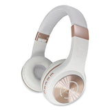 Morpheus 360® Serenity Stereo Wireless Headphones With Microphone, White With Rose Gold Accents freeshipping - TVN Wholesale