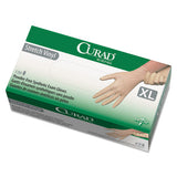 Curad® Stretch Vinyl Exam Gloves, Powder-free, X-large, 130-box freeshipping - TVN Wholesale