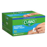 Curad® Alcohol Swabs, 1 X 1, 200-box freeshipping - TVN Wholesale
