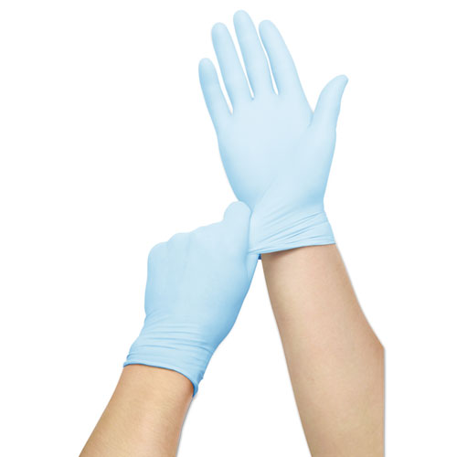Curad® Nitrile Exam Glove, Powder-free, Large, 150-box freeshipping - TVN Wholesale