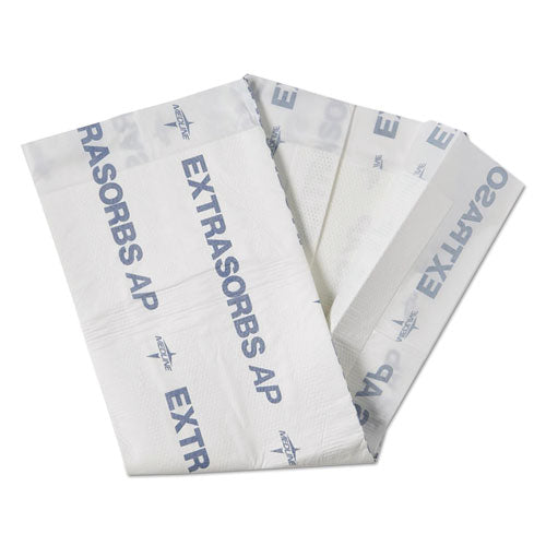 Medline Extrasorbs Air-permeable Disposable Drypads, 30" X 36", White, 5 Pads-pack freeshipping - TVN Wholesale
