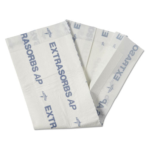 Medline Extrasorbs Air-permeable Disposable Drypads, 30" X 36", White, 70-carton freeshipping - TVN Wholesale