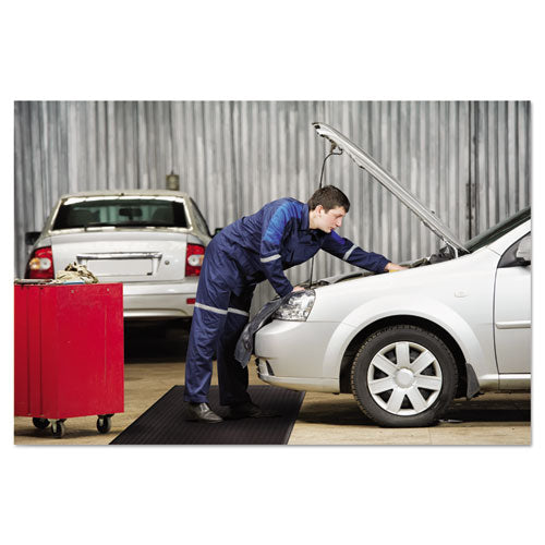 Guardian Air Step Antifatigue Mat, Polypropylene, 36 X 60, Black freeshipping - TVN Wholesale