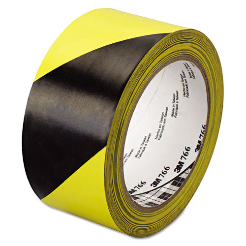 3M™ 766 Hazard Marking Vinyl Tape, 2" X 36 Yds, Black-yellow freeshipping - TVN Wholesale