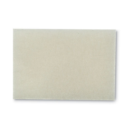 Scotch-Brite™ Light Duty Scrubbing Pad 9030, 3.5 X 5, White, 40-carton freeshipping - TVN Wholesale