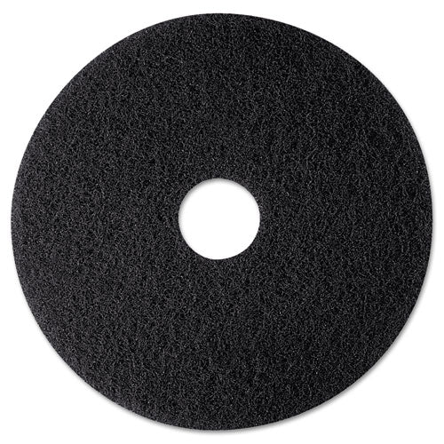 3M™ Low-speed High Productivity Floor Pads 7300, 12" Diameter, Black, 5-carton freeshipping - TVN Wholesale