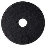 3M™ Low-speed High Productivity Floor Pads 7300, 12" Diameter, Black, 5-carton freeshipping - TVN Wholesale