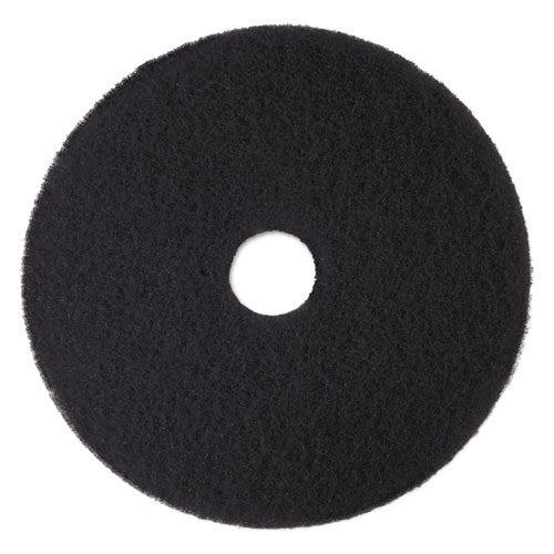 3M™ Low-speed High Productivity Floor Pads 7300, 15" Diameter, Black, 5-carton freeshipping - TVN Wholesale