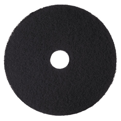 3M™ Low-speed High Productivity Floor Pads 7300, 16" Diameter, Black, 5-carton freeshipping - TVN Wholesale