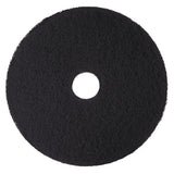 3M™ Low-speed High Productivity Floor Pads 7300, 16" Diameter, Black, 5-carton freeshipping - TVN Wholesale