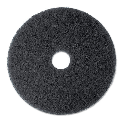 3M™ Low-speed High Productivity Floor Pads 7300, 17" Diameter, Black, 5-carton freeshipping - TVN Wholesale