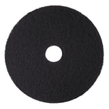 3M™ Low-speed High Productivity Floor Pads 7300, 18" Diameter, Black, 5-carton freeshipping - TVN Wholesale