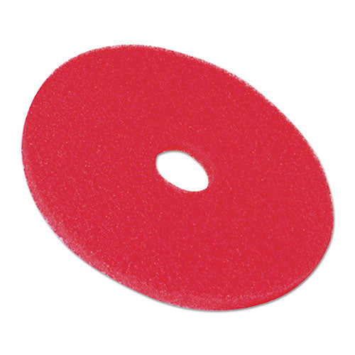 3M™ Low-speed Buffer Floor Pads 5100, 20" Diameter, Red, 5-carton freeshipping - TVN Wholesale