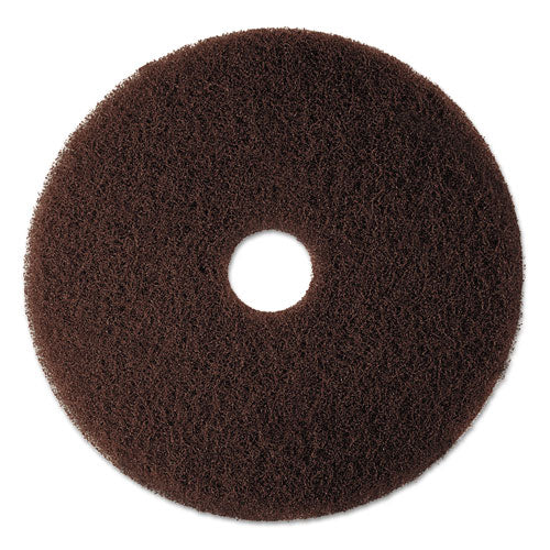 3M™ Low-speed High Productivity Floor Pad 7100, 20" Diameter, Brown, 5-carton freeshipping - TVN Wholesale