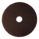 3M™ Low-speed High Productivity Floor Pad 7100, 20" Diameter, Brown, 5-carton freeshipping - TVN Wholesale