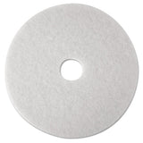 3M™ Low-speed Super Polishing Floor Pads 4100, 16" Diameter, White, 5-carton freeshipping - TVN Wholesale