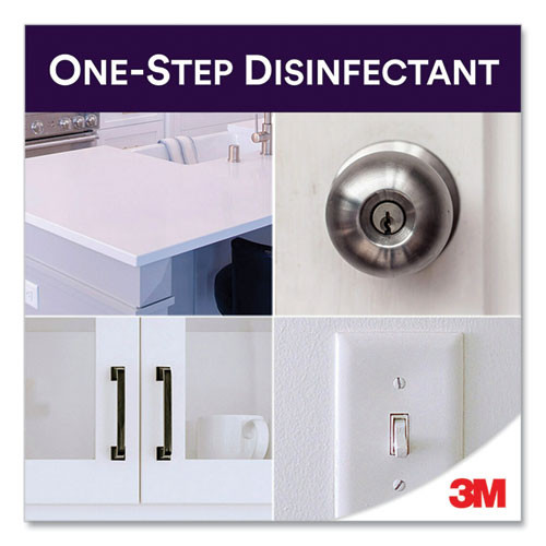 3M™ Tb Quat Disinfectant Ready-to-use Cleaner, Lemon Scent, 1 Qt Bottle freeshipping - TVN Wholesale