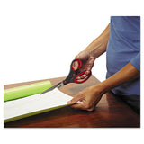 Scotch® Precision Scissors, 8" Long, 3.13" Cut Length, Gray-red Straight Handle freeshipping - TVN Wholesale